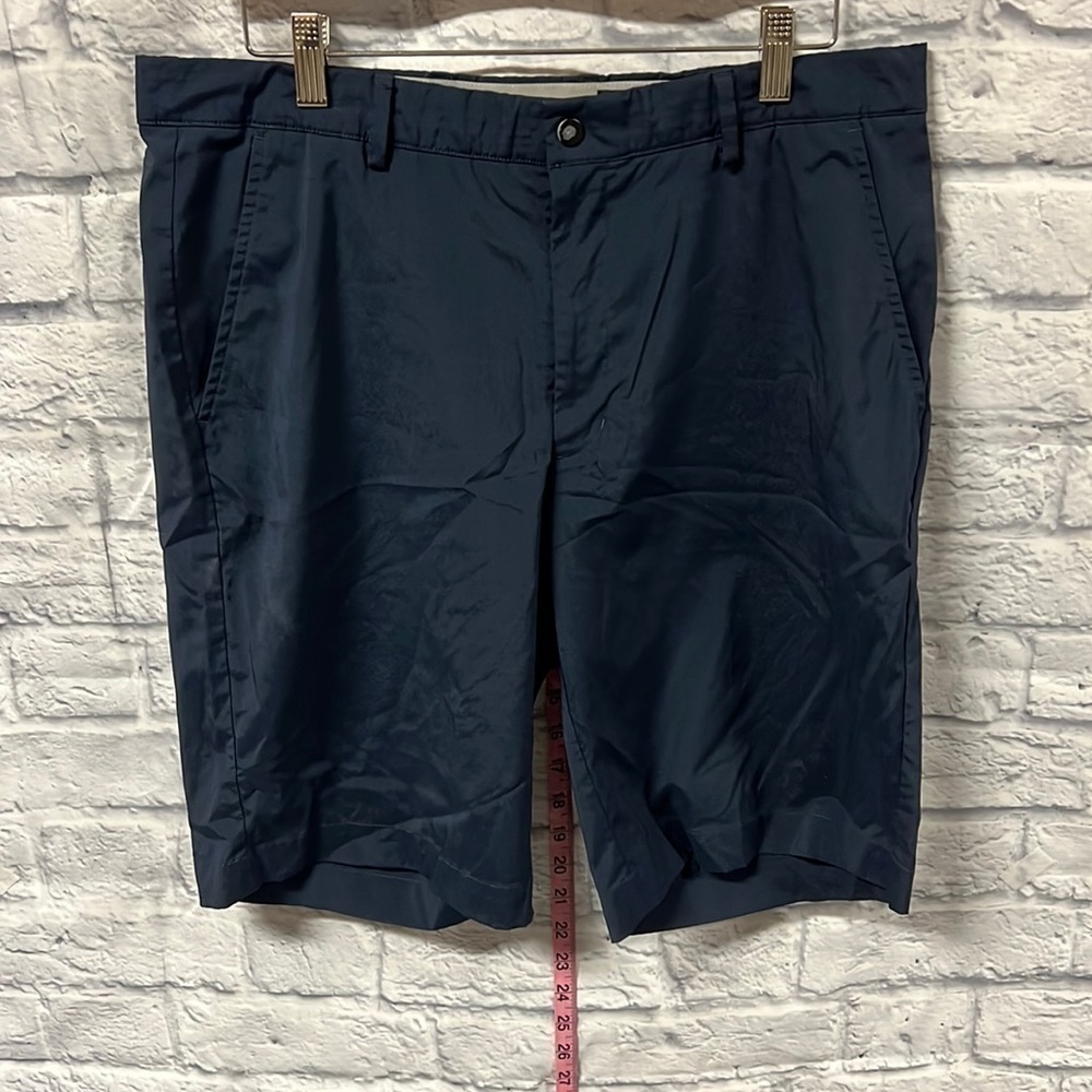 Greg Norman golf shorts | navy blue | size 34 - Picture 2 of 11